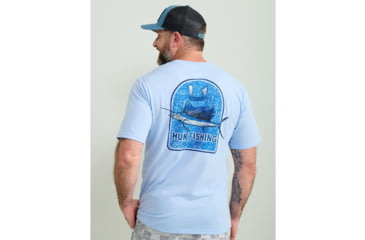 Image of Marolina DBA HUK Huk KC Badge Series Short Sleeve Shirt Windsurfer S, H1000549-454-S