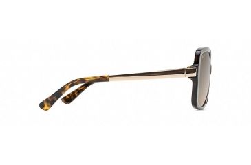 Image of Maui Jim Melika Fashion  Sunglasses,Dark Tortoise with Gold Temples,HCL Bronze Lens HS760-10K