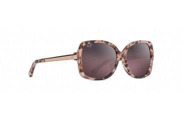 Image of Maui Jim Melika Fashion  Sunglasses,Pink Tortoise with Rose Gold Temples,Maui Rose Lens RS760-09T
