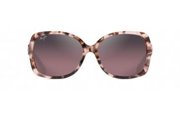 Image of Maui Jim Melika Fashion  Sunglasses,Pink Tortoise with Rose Gold Temples,Maui Rose Lens RS760-09T
