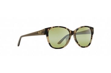 Image of Maui Jim Summer Time Polarized Cat Eye  Sunglasses,Olive Tokyo Tortoise,Maui HT Lens HTS732-15D
