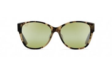 Image of Maui Jim Summer Time Polarized Cat Eye  Sunglasses,Olive Tokyo Tortoise,Maui HT Lens HTS732-15D
