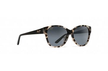 Image of Maui Jim Summer Time Polarized Cat Eye  Sunglasses,White Tokyo Tortoise,Neutral Grey Lens GS732-05T