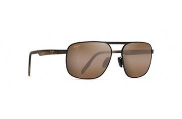 Image of Maui Jim Waihee Ridge Sunglasses,Brushed Chocolate,HCL Bronze Lens, H777-01C