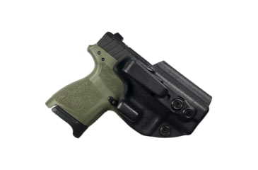 Image of Maxtor Tactical Claw Tuckable IWB Holster, Springfield Armory Hellcat Pro w/ TLR-7A, Right, Black, CLAW-BK-HELLCPROTLR7