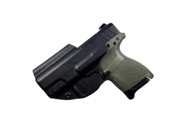 Image of Maxtor Tactical Claw Tuckable IWB Holster, Springfield Armory Hellcat Pro w/ TLR-7A, Right, Black, CLAW-BK-HELLCPROTLR7