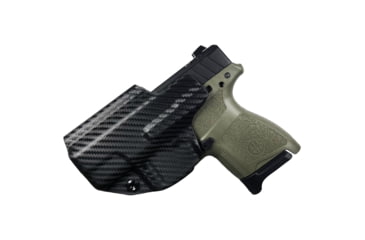 Image of Maxtor Tactical Claw Tuckable IWB Holster, Springfield Armory Hellcat Pro w/ TLR-7A, Right, Carbon Fiber, CLAW-CF-HELLCPROTLR7