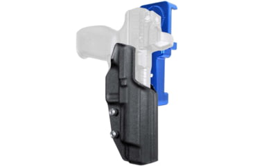 Image of Maxtor Tactical Alloy Competition Kydex OWB Holster, Canik METE SFX, Right, Black/Blue, ACHBLU-SFX-BK