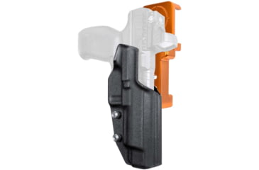 Image of Maxtor Tactical Alloy Competition Kydex OWB Holster, Canik SFx Rival, Right, Black/Orange, ACHOR-RIVAL-BK