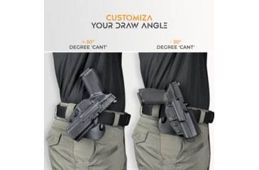 Image of Maxtor Tactical CZ OWB Paddle Holster, P-09, Right, Carbon Fiber, PADDLE-CF-CZP09