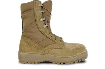 Image of McRae Footwear Mil-Spec Hot Weather Steel-toe Boot in Coyote w/ Vibram Sierra Outsole, Coyote, 8, Wide, 8989-8W