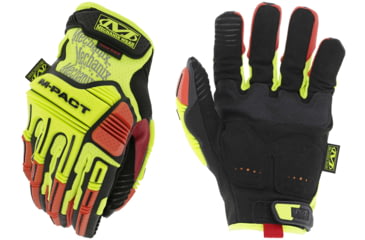 Image of Mechanix Wear M-Pact Hi-Viz Gloves - Mens