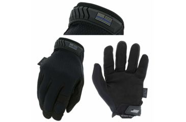 Image of Mechanix Wear Thin Blue Line Original Covert Glove, Black - TBL-MG-55-009
