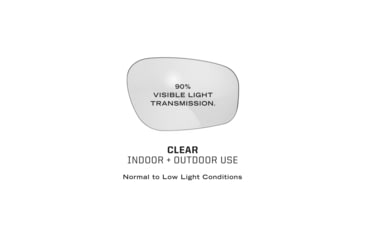 Image of Mechanix Wear Vision Type-N Safety Glasses, Clear/Black, One Size, VNS-10AA-BU