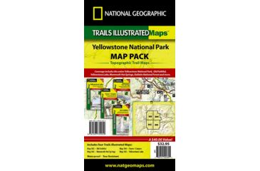 Image of Media Yellowstone National Park Map Pack