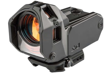 Image of Meprolight M22 Reflex Red Dot Sight, 1x28mm, Triangle 10 MOA, Amber, 56224110