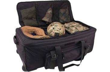 Image of Mercury Tactical Expandable Rolling Deployment Bag, TAA, Black, MRCT9939-BK