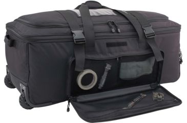 Image of Mercury Tactical Expandable Rolling Deployment Bag, TAA, Black, MRCT9939-BK