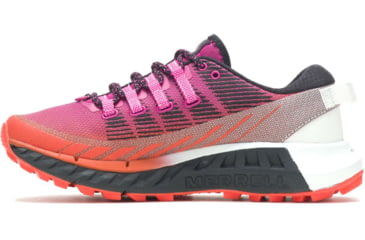 Image of Merrell Agility Peak 4 Shoes - Womens, Fuchsia/Tangerine, 9, J067524-M-9