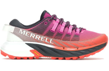Image of Merrell Agility Peak 4 Shoes - Womens, Fuchsia/Tangerine, 9, J067524-M-9