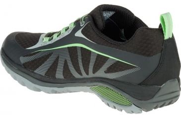 Image of Merrell Siren Edge Waterproof Hiking Shoe - Women's-Black/Paradise-Medium-6