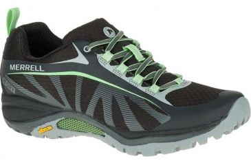 Image of Merrell Siren Edge Waterproof Hiking Shoe - Women's-Black/Paradise-Medium-6