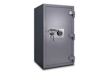Image of Mesa Safes High Security Burglary Fire Safe,5 cu ft, 35.25x16x15x1.25in,Silver,Combination Lock MSC3820C