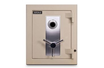 Image of Mesa Safes TL-30 Commercial Grade Safe,1.8 cu ft,18x14x12in,Combination lock, Parchment MTLF1814
