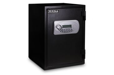 Image of Mesa Safes UL Classified Fire Safe,0.7 cu ft,12.125x8.625x9.5in,Electronic Lock,Black MUL50E-BLK