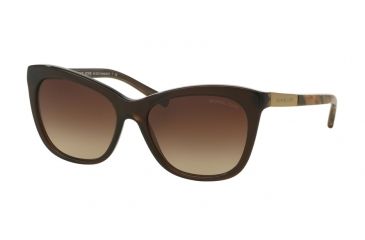 Image of Michael Kors ADELAIDE II MK2020 Bifocal Prescription Sunglasses MK2020-311613-56 - Lens Diameter 56 mm, Frame Color Dk Brown Tigers Eye