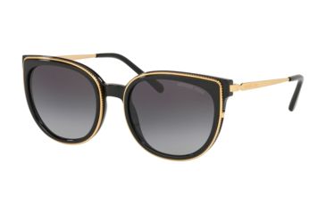 Image of Michael Kors BAL HARBOUR MK2089U Sunglasses 33328G-55 - , Dark Grey Gradient Lenses