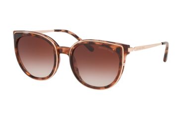 Image of Michael Kors BAL HARBOUR MK2089U Sunglasses 333713-55 - , Brown Clear Gradient Lenses