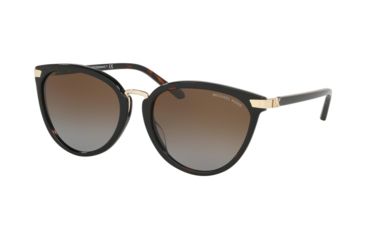 Image of Michael Kors CLAREMONT MK2103 Progressive Prescription Sunglasses, 56mm, Tortoise, MK2103-3781T5-56-PRO