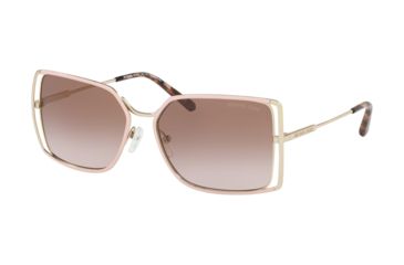 Image of Michael Kors GOLDEN ISLES MK1053 Prescription Sunglasses, 58mm, Light Gold, MK1053-101413-58-SV