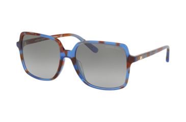 Image of Michael Kors ISLE OF PALMS MK2098U Prescription Sunglasses, 56mm, Twilight/Navy Blue Tortoise, MK2098U-371011-56-SV