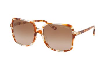 Image of Michael Kors ISLE OF PALMS MK2098U Prescription Sunglasses, 56mm, Crysal Tortoise, MK2098U-377613-56-SV
