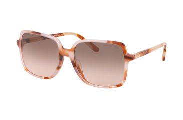 Image of Michael Kors ISLE OF PALMS MK2098U Prescription Sunglasses, 56mm, Milky Coral Tortoise, MK2098U-379111-56-SV