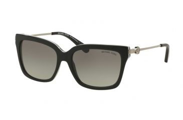 Image of Michael Kors MK6038F Bifocal Prescription Sunglasses MK6038F-312911-54 - Lens Diameter 54 mm, Frame Color Black/White