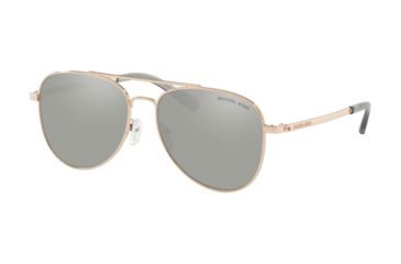 Image of Michael Kors SAN DIEGO MK1045 Prescription Sunglasses, 56mm, Rose Gold, MK1045-11086G-56-SV