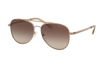Image of Michael Kors SAN DIEGO MK1045 Prescription Sunglasses, 56mm, Shiny Mink Brown, MK1045-121313-56-SV