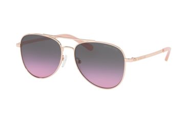 Image of Michael Kors SAN DIEGO MK1045 Prescription Sunglasses, 56mm, Rose Gold, MK1045-1108I6-56-SV