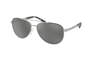 Image of Michael Kors SAN JUAN MK1047 Progressive Prescription Sunglasses, 59mm, Silver, MK1047-11536G-59-PRO