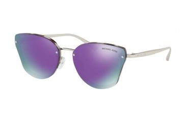Image of Michael Kors SANIBEL MK2068 Prescription Sunglasses MK2068-32614V-58 - Lens Diameter 58 mm, Frame Color Snow Leapoard Tort