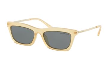 Image of Michael Kors STOWE MK2087U Sunglasses 354087-54 - , Grey Solid Lenses