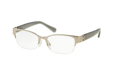Image of Michael Kors TABITHA VI MK7006 Eyeglass Frames 1074-50 - Satin Silver/grey Glitter Frame