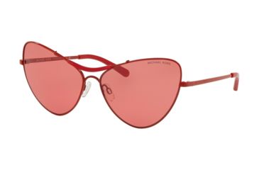 Image of Michael Kors TOKYO MK9032 Sunglasses 121284-61 - , Crimson Solid Lenses
