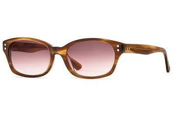 Image of Michael Stars MS Tardy SEMS TARD06 Single Vision Prescription Sunglasses SEMS TARD065240 BN - Lens Diameter 52 mm, Frame Color Tea, Lens Diameter 32 mm