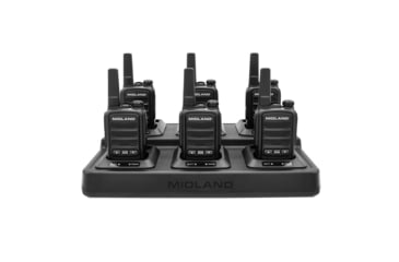 Image of Midland BR10 BizTalkR FRS Heavy-Duty Business Radio 6-Pack - BR10X6, BR10X6
