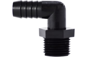 Image of Midland Metal Polyethylene Elbow Union Male Pipe x Barb 1/2in x 1/2in., 33-311B