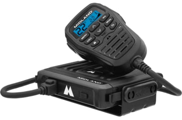 Image of Midland Mirco Mobile 2 - Way Radio, Controll Mic, 15 Watt, 142 Priv Codes, 8 GMRS Repeater CH, Weath Alert, Mag Mount Antenna, MXT275
